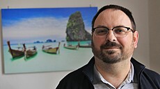 Vedoucí Krizového centra v Ostrav� David Tichý.