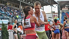 Kristina Mäki a Filip Sasínek na Zlaté tret�e 2022.