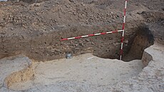 Pi przkumu lokality v Leanech archeologové odkryli mimo jiné pozstatky...