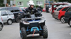 Mstská policie v Plzni pedstavila dvojici tykolek. Stroje budou slouit...