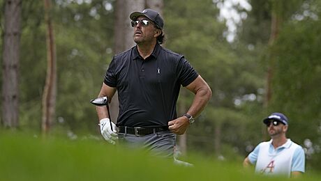 Phil Mickelson na turnaji LIV Golf Invitational.