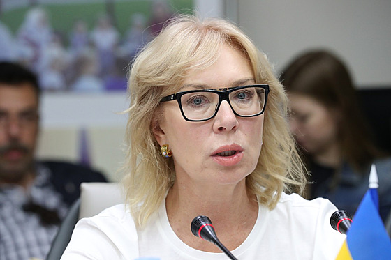 Odvolaná ukrajinská ombudsmanka Ljudmila Denisovová (erven 2018)