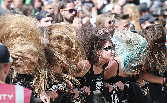 Ve tvrtek zaal v Plzni tydenní svátek tvrdé muziky Metalfest. (2. 6. 2022)