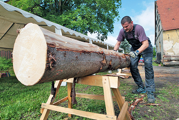 Setkání tesa na hrad Hartenberg v Hebenech na Sokolovsku