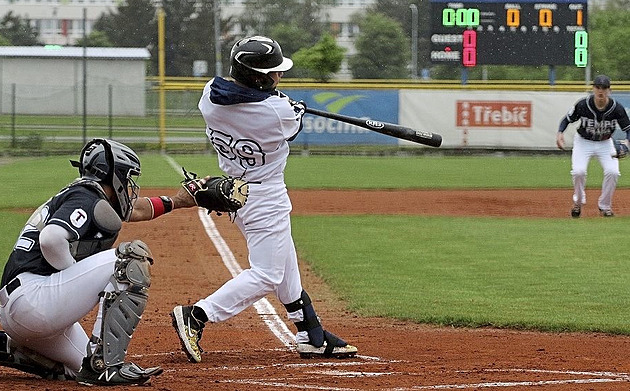 Baseballoví Třebíč Nuclears na úvod play off třikrát padli