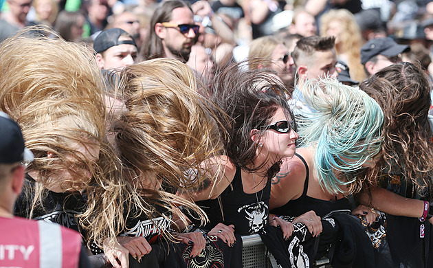 Ve tvrtek zaal v Plzni tydenní svátek tvrdé muziky Metalfest. (2. 6. 2022)