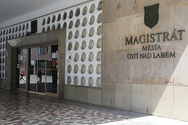 Magistrát msta Ústí nad Labem.