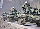 Modernizované tanky T-72M4CZ Armády R