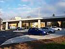 Vstavba novho mostu pes Meziboskou ulici v Litvnov. (23. dubna 2022)
