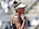 Veronika Kudrmetovová ve tvrtfinále Roland Garros