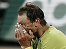panlský tenista Rafael Nadal se raduje z postupu do semifinále Roland Garros.