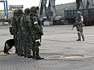 Rutí vojáci v Mariupolu (27. kvtna 2022)
