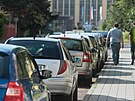 Parkování v Hulín (erven 2022)