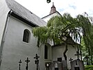 Sklenn Vint zdob Vintovu stezku u Annna nedaleko kostela sv. Moice na...