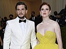 Kit Harington a Rose Leslie na Met Gala (New York, 13. záí 2021)