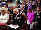 Vévodkyn Camilla, princ Charles, Zara Phillipsová a Peter Phillips (Londýn, 3....