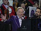 Andrew Lloyd Webber a Lin-Manuel Miranda na koncert k platinovému jubileu...