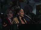 Alicia Keys na koncert k platinovému jubileu královny Albty II. (Londýn, 4....