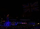 Koncert ped Buckinghamským palácem k platinovému jubileu královny Albty II....