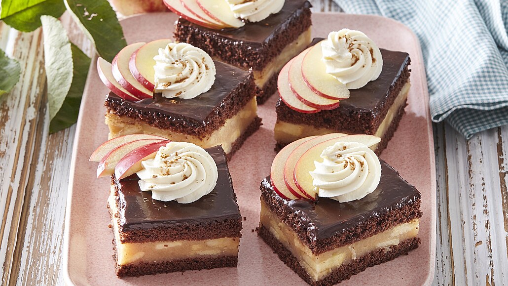 Jablené pudinkové ezy