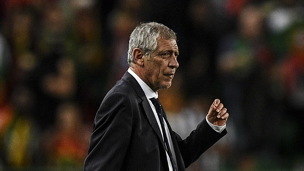 Trenér portugalské reprezentace Fernando Santos.