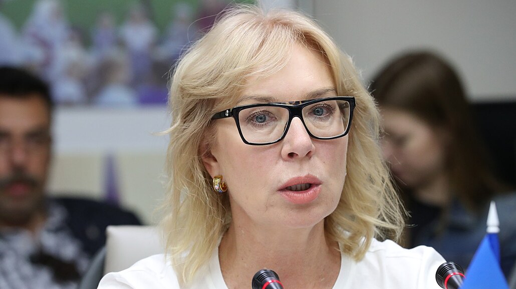 Odvolaná ukrajinská ombudsmanka Ljudmila Denisovová (erven 2018)
