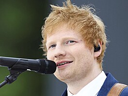 Ed Sheeran na oslav platinového jubilea královny (Londýn, 5. ervna 2022)