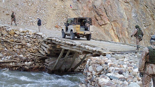 Cesty v provincii Badachšán na severu Afghánistánu 