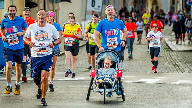 Momentka z budjovickho plmaratonu