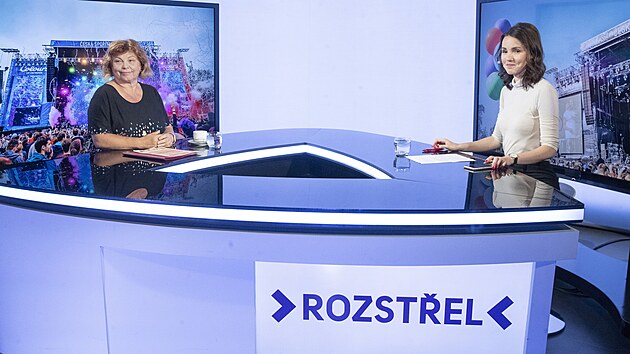 ZlataHoluov, editelka festivalu Colours of Ostrava hostem poadu Rozstel.