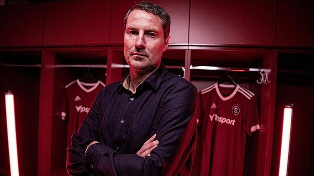 Nov� tren�r fotbalist� Sparty Brian Priske z D�nska.