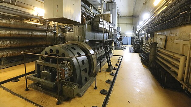 Vnit�n� prostory vojensk�ho bunkru v P��slavic�ch u Olomouce, kter� budou od 11. �ervna zp��stupn�ny ve�ejnosti.