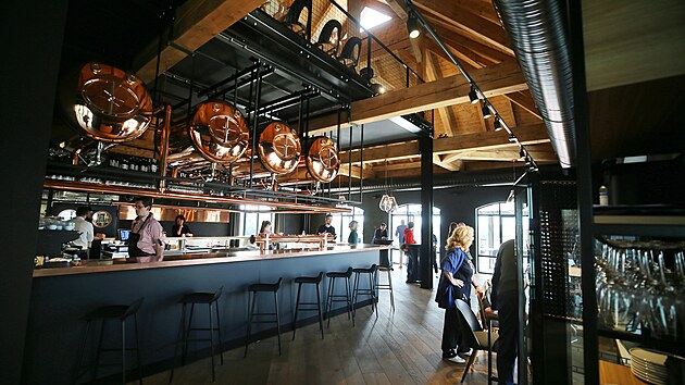 Nové návštěvnické centrum pivovaru Bernard v Humpolci.