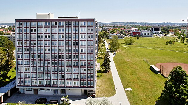 Pohled do kampusu Jihoesk univerzity.