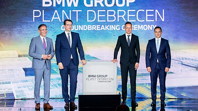 BMW zahjilo v maarskm Debrecnu vstavbu sv nejnovj tovrny na vrobu elektromobil.