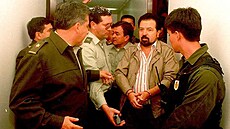 Gilberto Rodriguez Orejuela na snímku ze svého prvního zatení v roce 1995