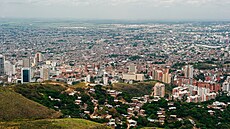 Pohled na kolumbijské msto Cali