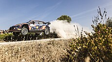 Thierry Neuville v úvodní etap� Italské rallye.