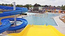Nový bazén v areálu valaskomeziíského koupalit.