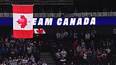 Kanadská vlajka pi hymn
