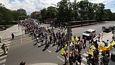 Protestní shromáždění zemědělců a odborářů v Praze. (8. června 2022) | na serveru Lidovky.cz | aktuální zprávy