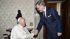 Papež František přijal českého premiéra Petra Fialu ve Vatikánu (9. června 2022) | na serveru Lidovky.cz | aktuální zprávy