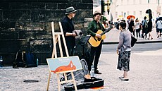 Buskei na festivalu Praha ije hudbou