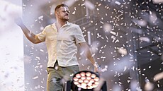 Koncert kapely Imagine Dragons na praském letiti Letany, 5. ervna 2022