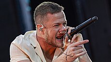 Koncert Imagine Dragons na praském letiti Letany, 5. ervna 2022
