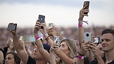 Koncert Imagine Dragons na pra�ském leti�ti Let�any, 5. �ervna 2022