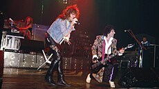 Zp�vák Jon Bon Jovi a baskytarista Alec John Such