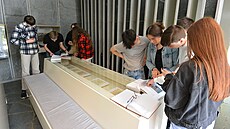 �áci skute�ské základní �koly se zapojili do hledání osud� le�áckých ob�tí.