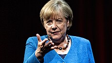 Bývalá nmecká kancléka Angela Merkelová (7. ervna 2022)