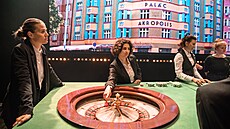 Zábr z netradiního pedstavení Art Casino: Hra o budoucnost